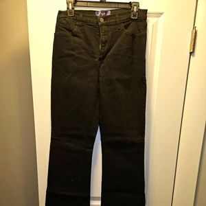 NYDJ Embellished black jeans womens size 10